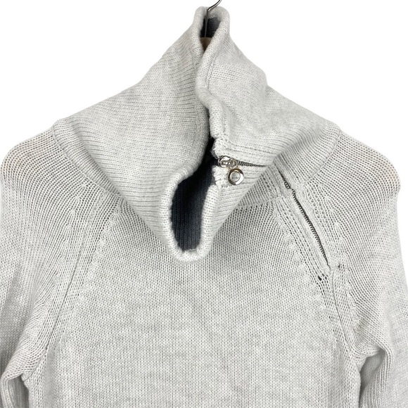 SOFT SURROUNDINGS | Ivory & Gray Tunic Cowl Neck - Picture 4 of 14